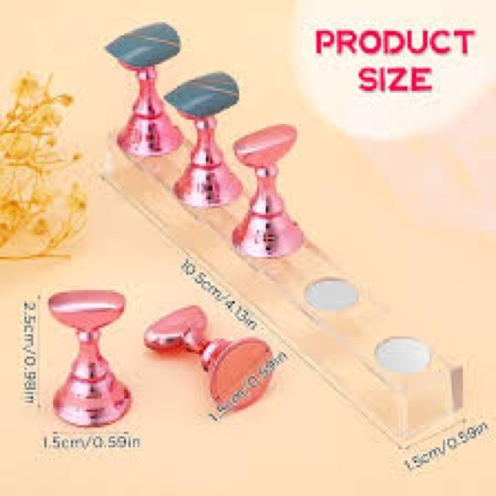 Pink Nail Tools Set for Makeup Enthusiasts - Picture 3 of 4